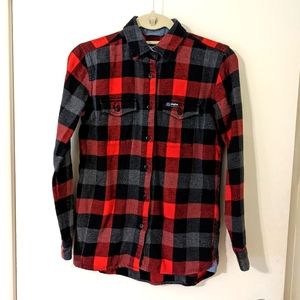 Madewell Penfield Flannel Shirt, XS